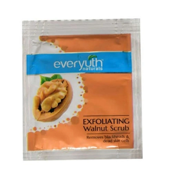 Everyuth Naturals Exfoliating Walnut Scrub - 7gm