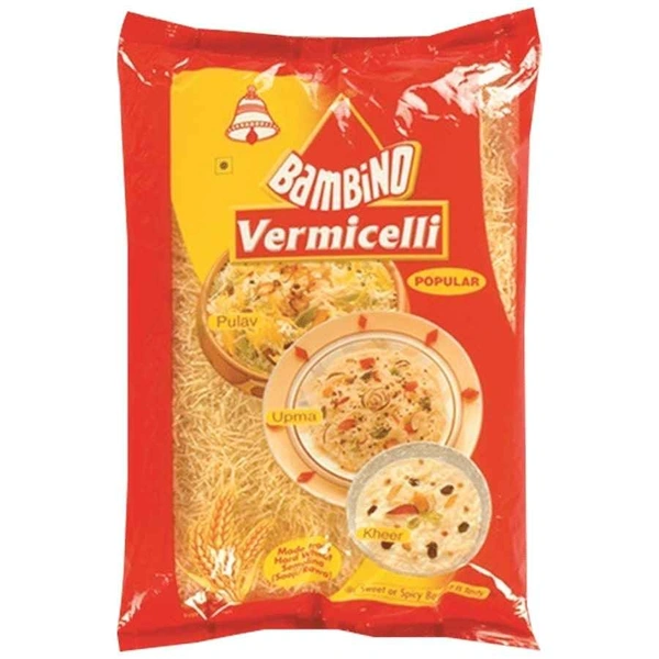 Bambino Vermicelli Plain Vermicelli - Cutting Sawaiya - 90gm