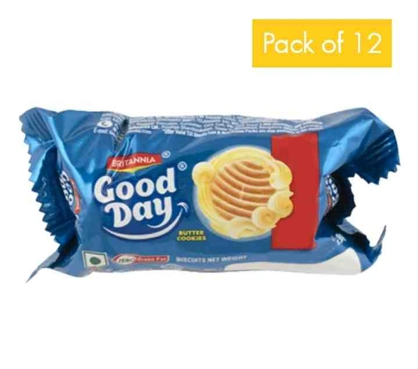 Britannia Good Day Butter Cookies - Pack of 12