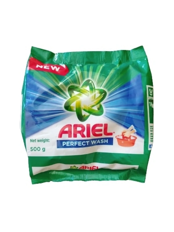 Ariel Perfect Wash Detergent Powder  - 500gm