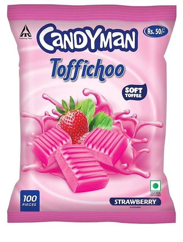 Candyman Toffichoo Soft Toffee - 100pcs