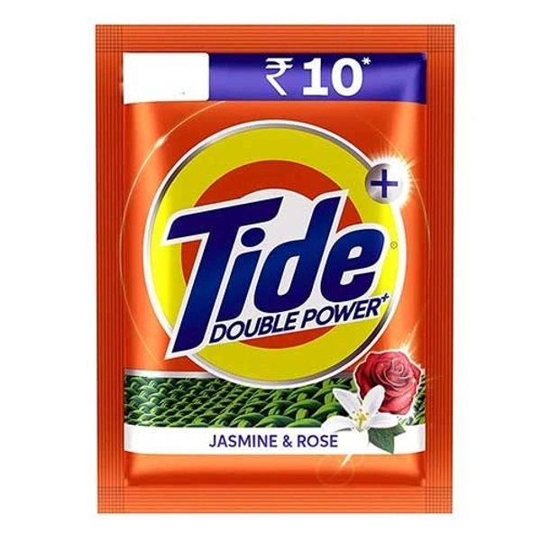 Tide Double Power+ Detergent Powder - Jasmine & Rose - 45gm
