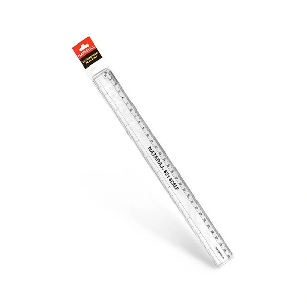 Natraj 621 Transparent Scale - 30cm