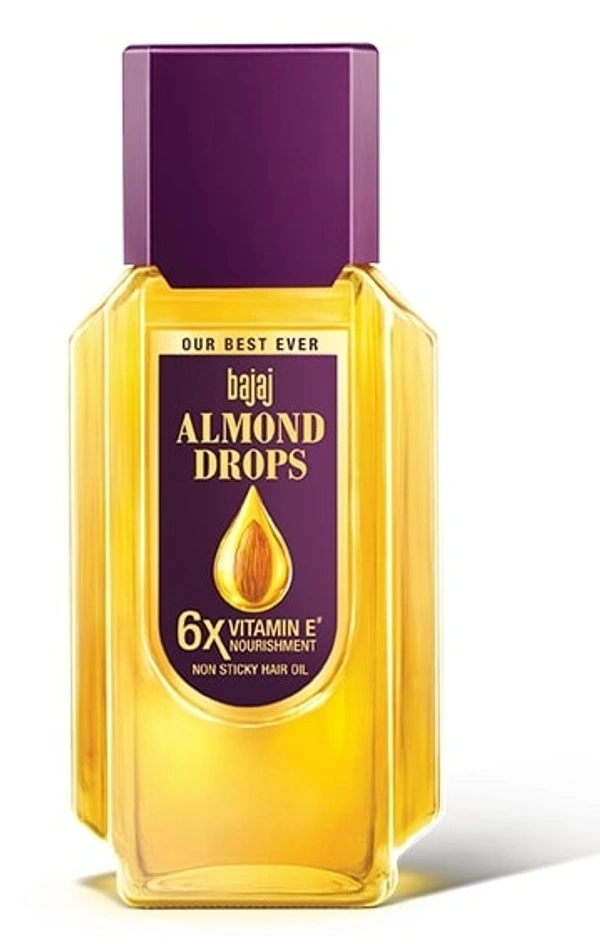 Bajaj Almond Drops Non Sticky Hair Oil - 190ml