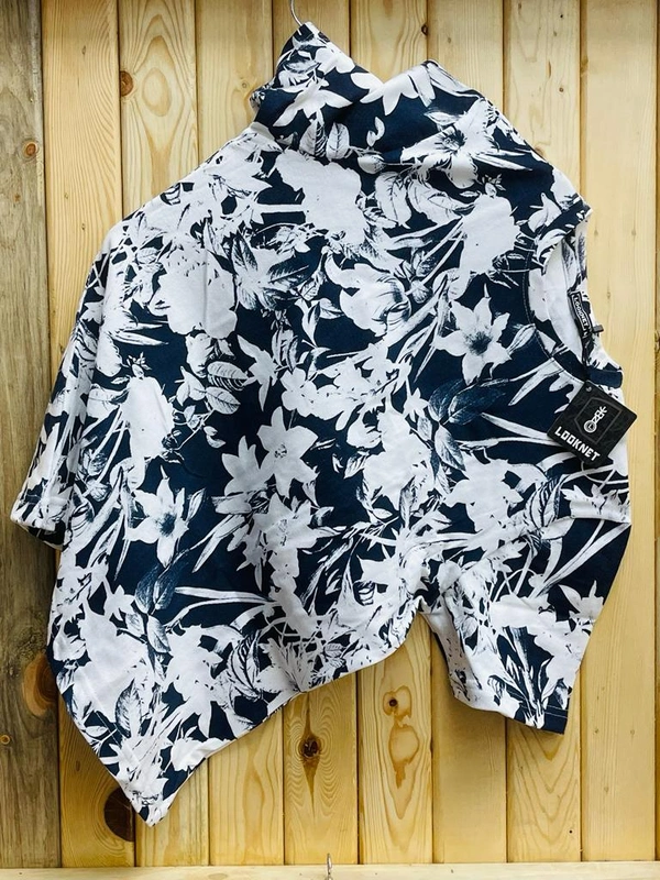 HALF SLEEVE T-SHIRT  - B&W, M To Xl