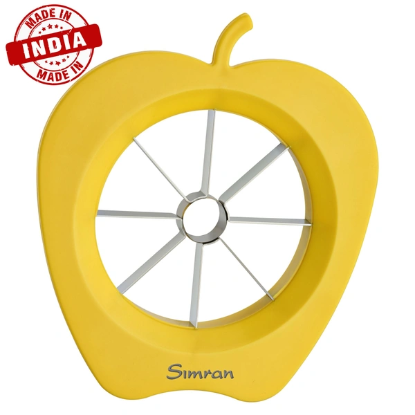 Simran Stainless Steel Premium Apple Cutter, Multicolour