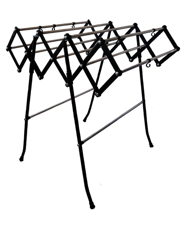DIY Zig Zag Cloth Drying Stand Powder Coated | Heavy Duty| Size-Regular