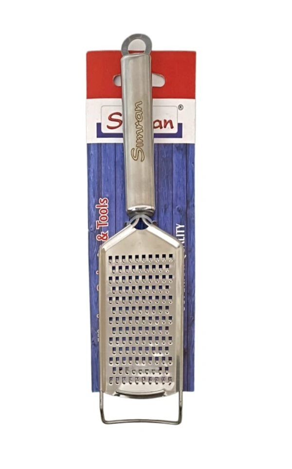 Stainless Steel Cheese Grater with round handle for better grip,Cheese, Lemon, Ginger, Garlic, Chocolate, Vegetables & Fruits Shredder, Adrak Grater