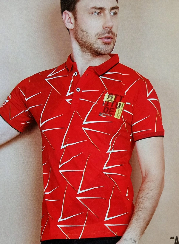 Mac-D Quality Clothing T-shirt  - 9090660, XL, Red