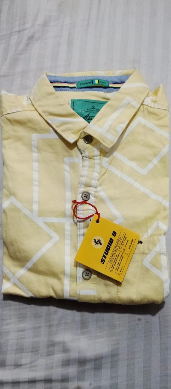 shirt - Yellow, 9090660, XL