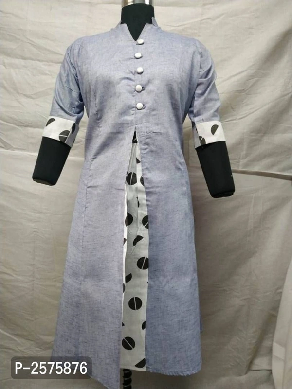 Stylish Khadi Cotton Printed Kurti For Women - P-2575876, 9886446, XL