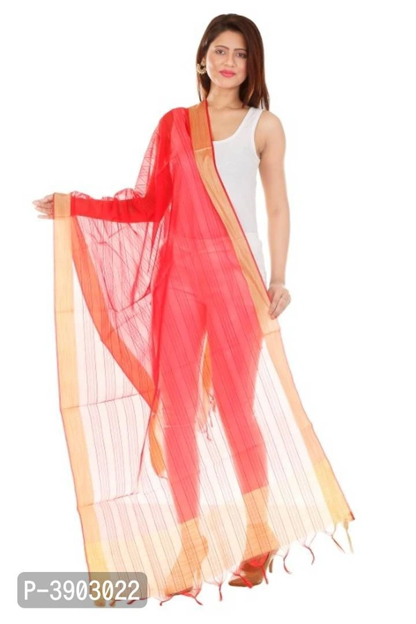 Women's Light Weight Cotton Silk Dupatta - P-3903022, 9886446