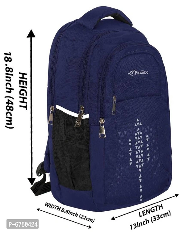 Stylish Polyester Unisex Laptop Backpack - P-6750424, 9886446