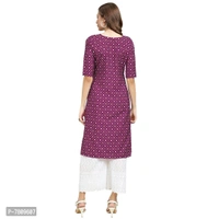Elegant Crepe Digital Printed Straight Kurta For Women- Pack Of 6 - P-7809607, 9886446, L