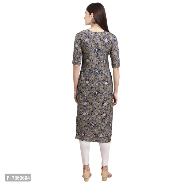 Elegant Crepe Digital Printed Straight Kurta For Women- Pack Of 6 - P-7809604, 9886446, S