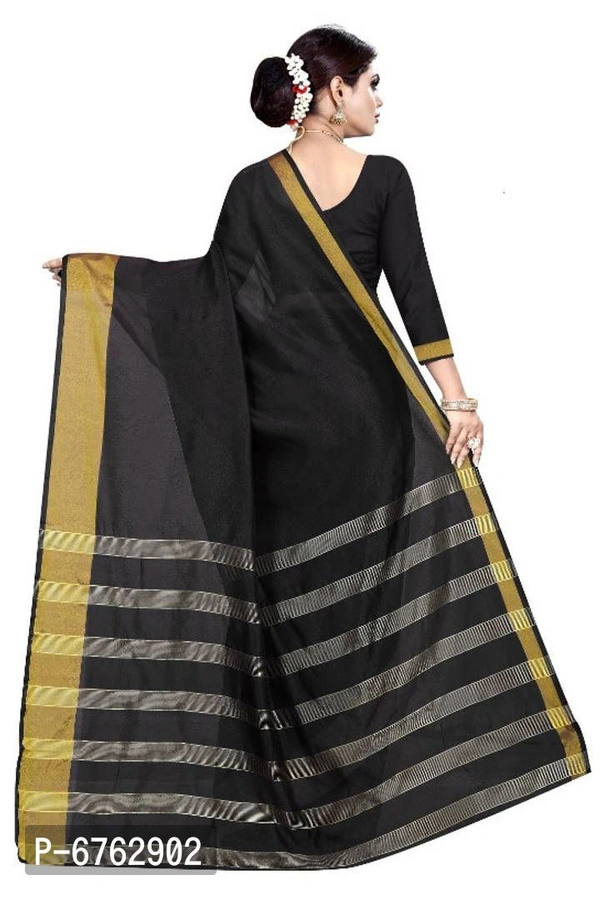 Cotton Silk Woven Saree - P-6762902, 9886446