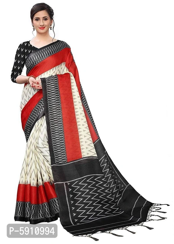 Reliable Black Khadi Silk Checked Ikat Women Saree with Blouse piece - P-5910994, 9886446