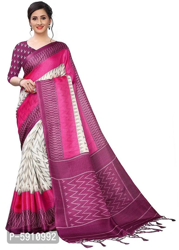 Reliable Maroon Khadi Silk Checked Ikat Women Saree with Blouse piece - P-5910992, 9886446