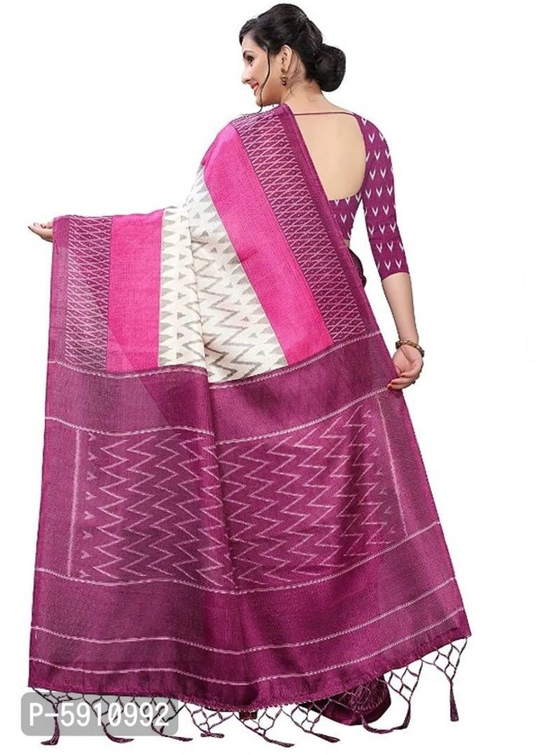 Reliable Maroon Khadi Silk Checked Ikat Women Saree with Blouse piece - P-5910992, 9886446
