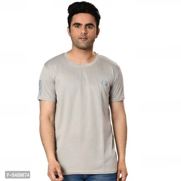 Stylish Fancy Polyester T-Shirts For Men - P-8460074, 9886446, L