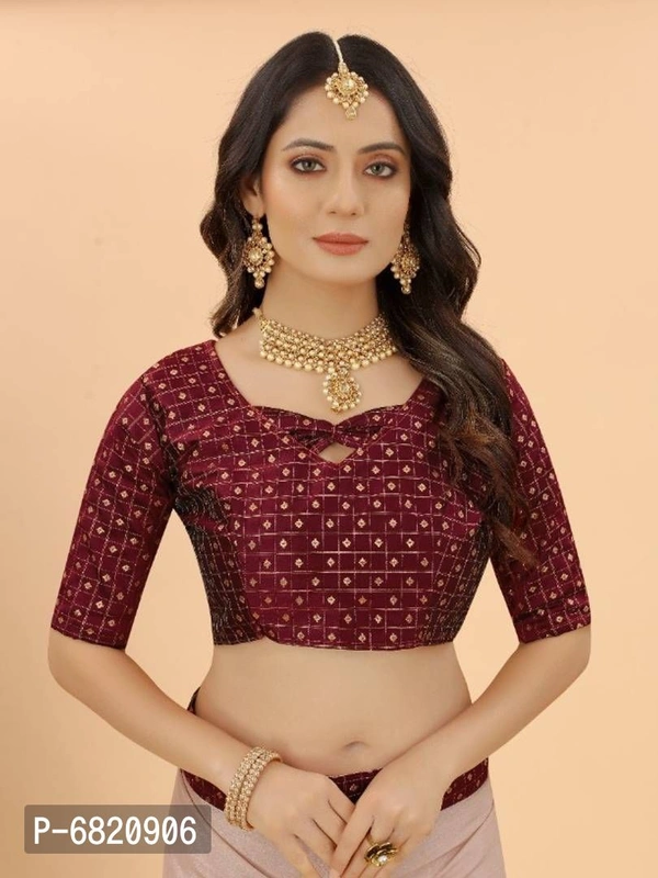 Elegant Art Silk Saree With Blouse Piece For Women - 9886446, Beige, P-6820906