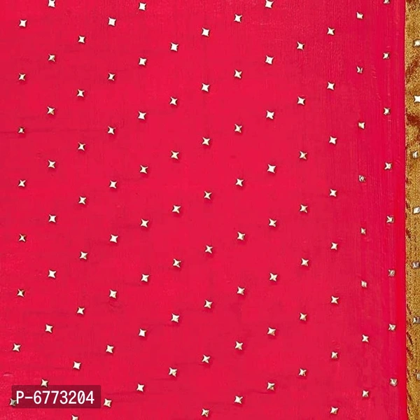 Elegant Chiffon Sarees With Blouse Piece For Women - P-6773204, 9886446, Red