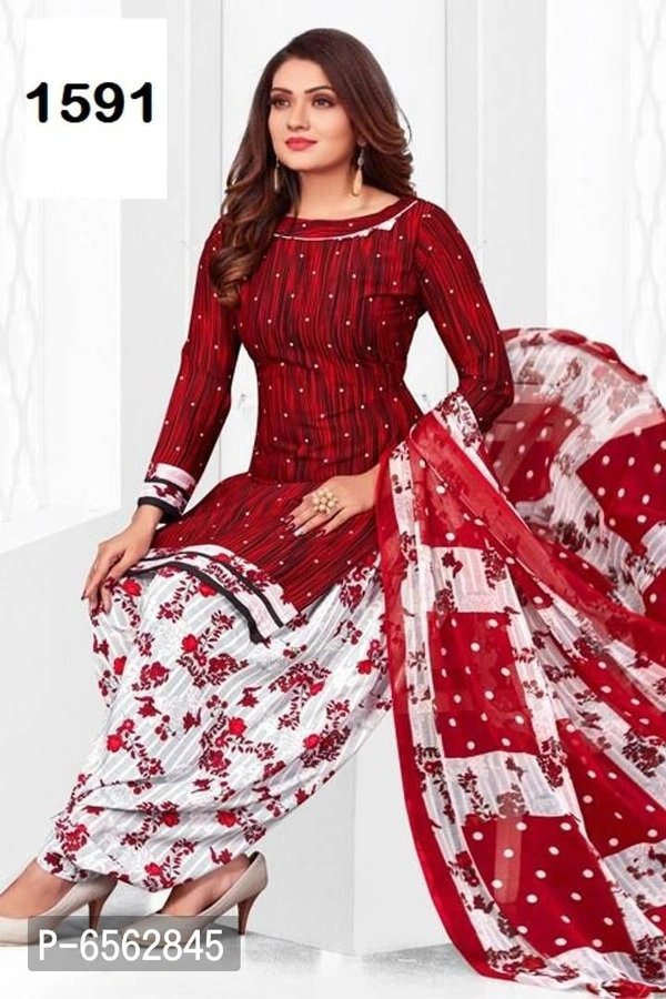 Rayon Suit Piece Un-Stitched Salwar Suits and Dress Material with Dupatta - P-6562845, 9886446, Free Size