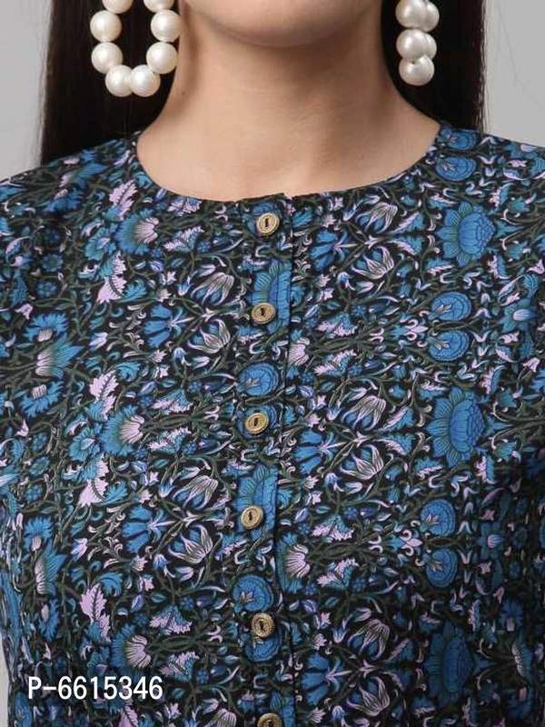 Stylish Rayon Printed Dresses For Women - P-6615346, 9886446, L