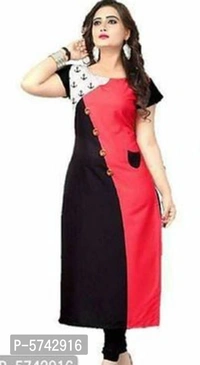 Stylish Crepe Printed Kurti Pack Of 2 - P-5742916, 9886446, L