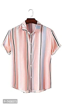 Mens Premium Lycra Casual Shirt - P-7438373, 9886446, XL