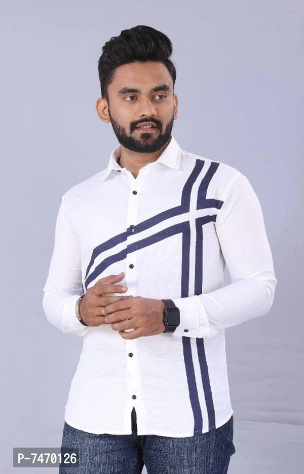 Stylish Men Cotton Full Sleeves Shirt - P-7470126, 9886446, XL