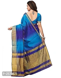 Stylish Cotton Silk Saree With Blouse Piece - P-2579871, 9886446