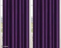 Stylish Fancy Polyester Eyelet Fitting Curtains Set Of 5 - 9886446, P-7379638