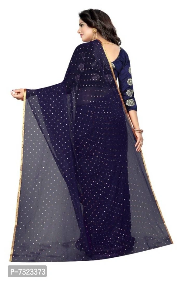 Elegant Chiffon Sarees With Blouse Piece For Women - P-2323373, 9886446