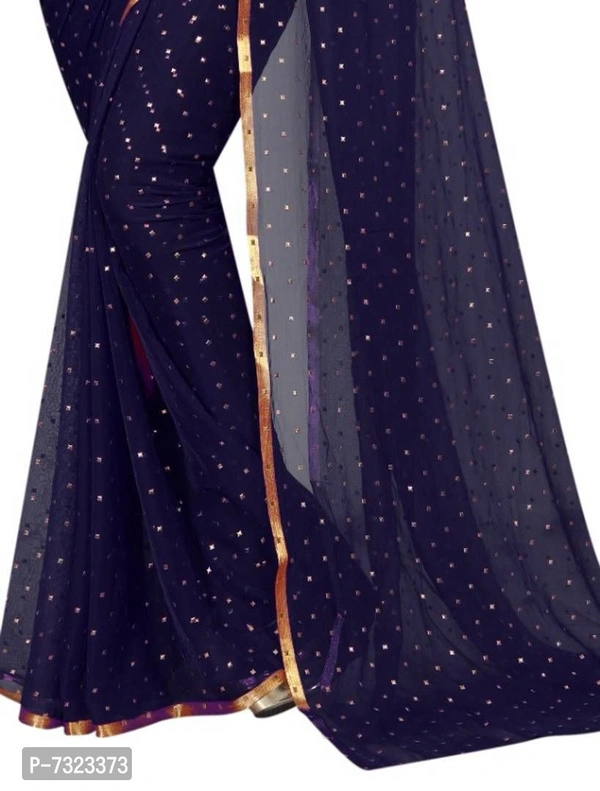 Elegant Chiffon Sarees With Blouse Piece For Women - P-2323373, 9886446