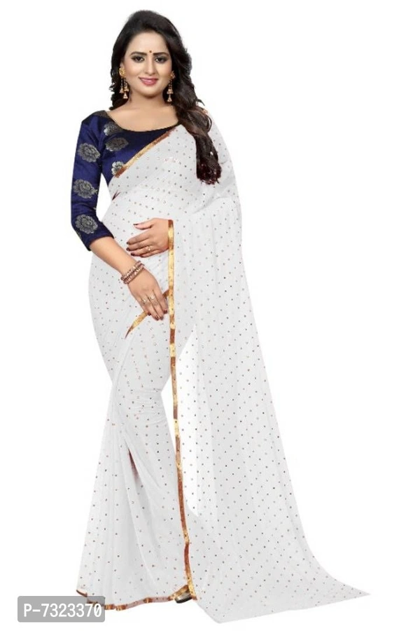 Elegant Chiffon Sarees With Blouse Piece For Women - P-7343370, 9886446
