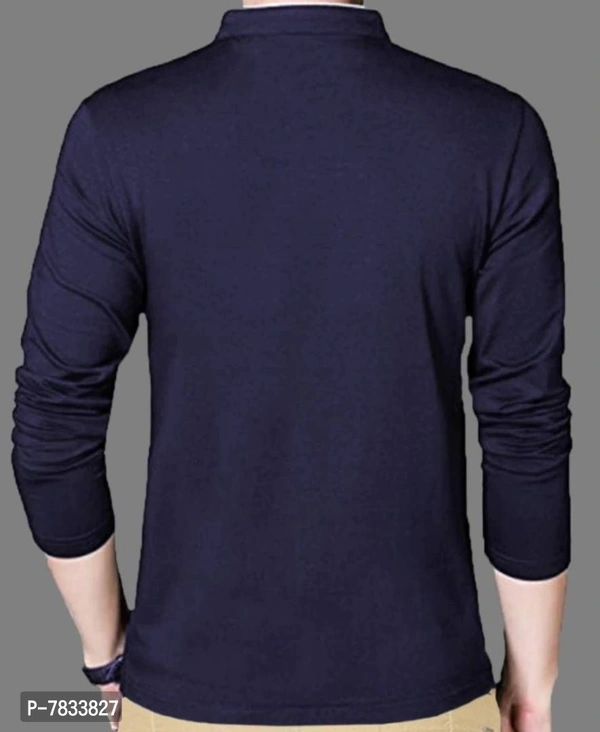 Men Solid Henley Neck T-shirt - P-7833827, 9886446, M