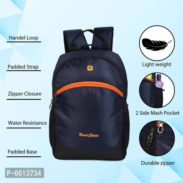 Stylish College School Travel Office Bag For Unisex wild Blue - 9886446, P-6613734