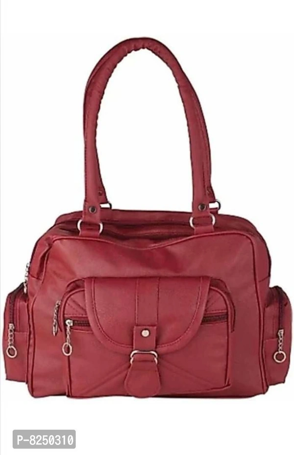 Classic PU Solid Handbags for Women - P-8250310, 9886446