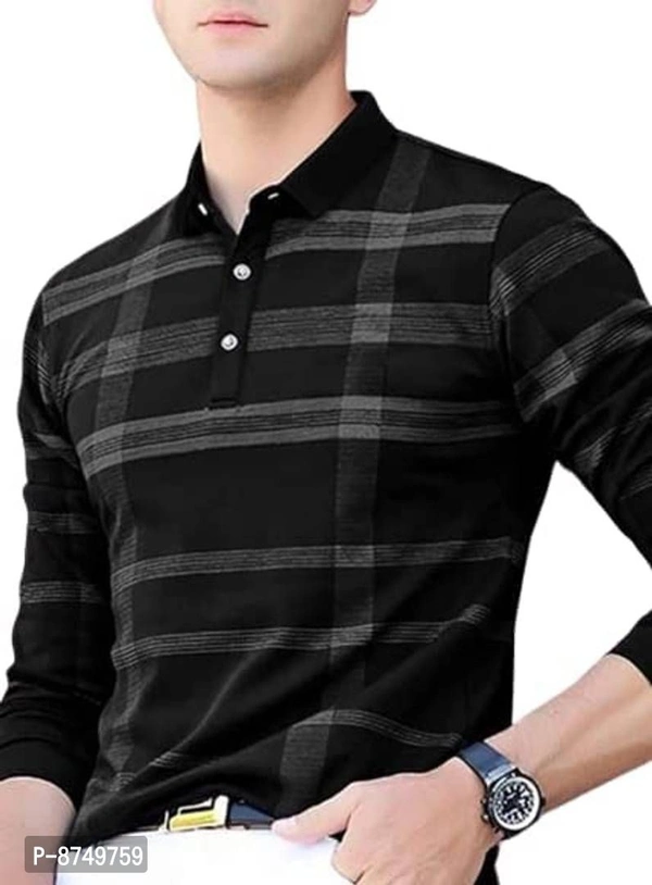Fancy Polyester Blend T-shirts for Men - P-8749759, 9886446, XL