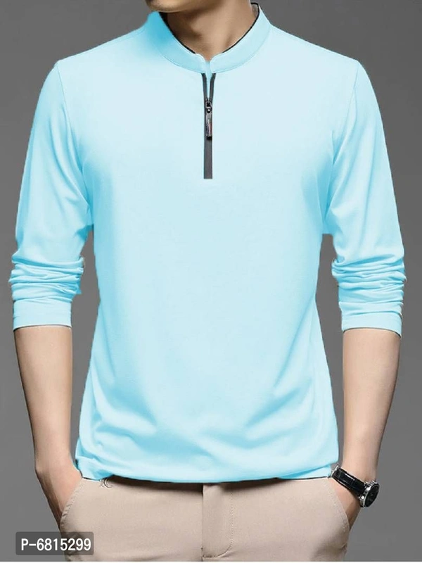 Stylish Polyester Multicoloured Solid T-shirt For Men Pack Of 3 - P-6815299, 9886446, L