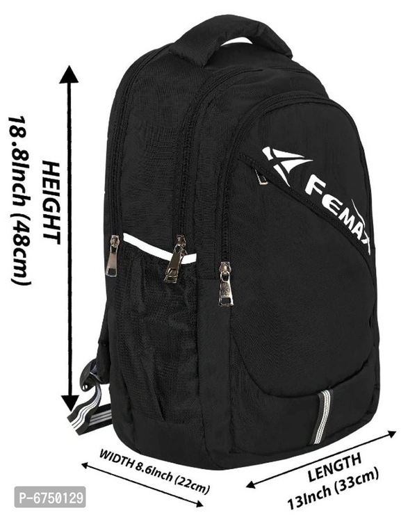 Stylish Polyester Unisex Laptop Backpack - P-6750129