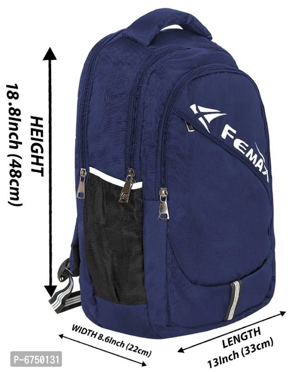 Stylish Polyester Unisex Laptop Backpack - P-6750131