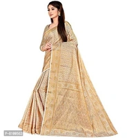 Leeza Store Women's Banarasi Kanjivaram Powder White Silk Saree Along Zari Paisley Jacquard Woven All Over with Blouse Piece - 5.5 meters, P-8100563