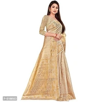 Leeza Store Women's Banarasi Kanjivaram Powder White Silk Saree Along Zari Paisley Jacquard Woven All Over with Blouse Piece - 5.5 meters, P-8100563