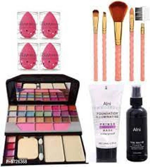 Eyeshadow plate, 4 piece blander,5 piece brush, fixer, Primer - No, P-5726368