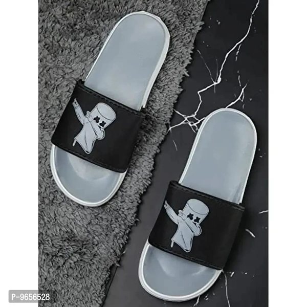 FOOTOX BE YOUR LABEL Men's Flipflop & Slipper FMF-05 Grey 7 - P-9656528, Uk6
