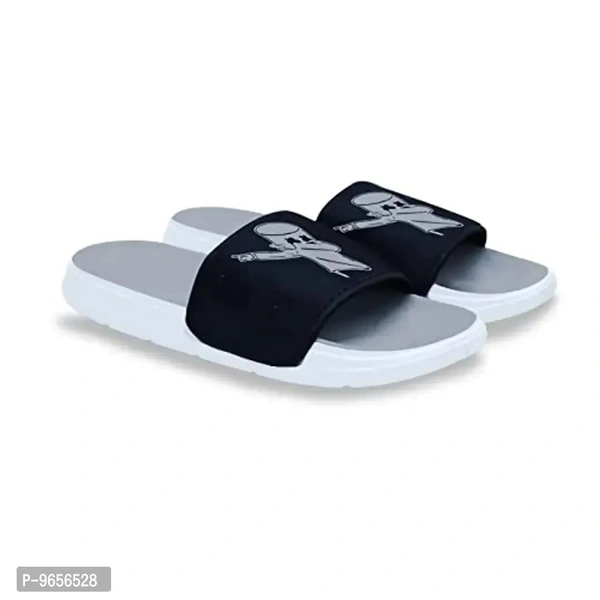 FOOTOX BE YOUR LABEL Men's Flipflop & Slipper FMF-05 Grey 7 - P-9656528, Uk11