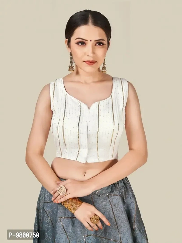 Beautiful Georgette Stitched Blouse For Women - P-9800750, XL
