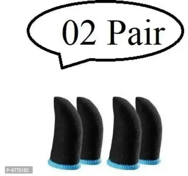 Aniya Sleeves Thumb & Finger Sleeves for Mobile Gaming, Anti-Sweat | Breathable Finger Sleeve  (Pack of 2) - P-6775182, No Return